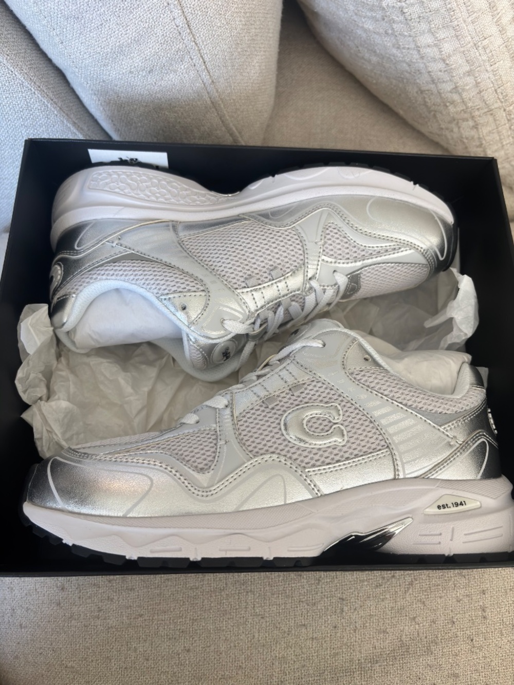 Coach C301 sneakers (brand new) - Picture 8 of 14